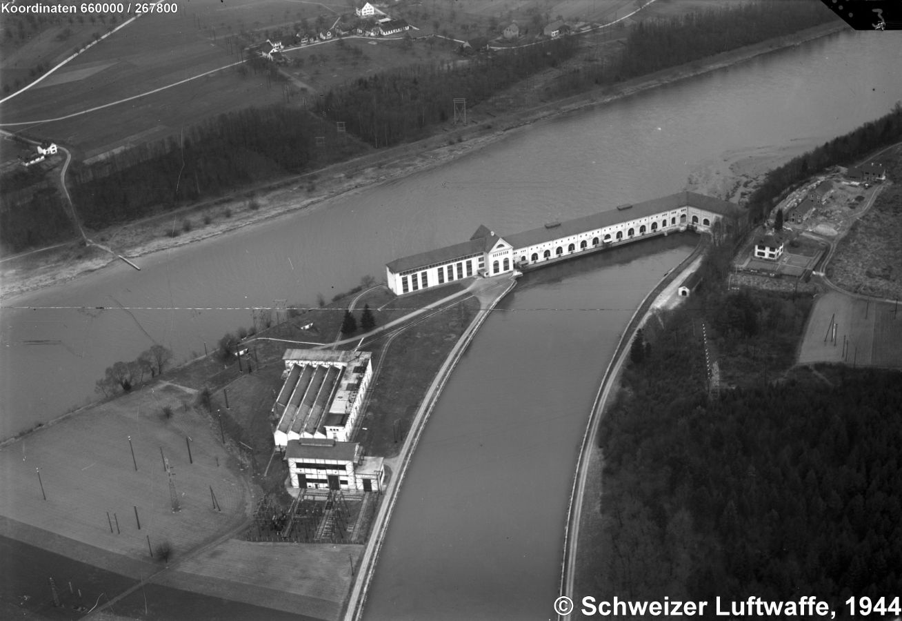 Flusskraftwerk Beznau 1